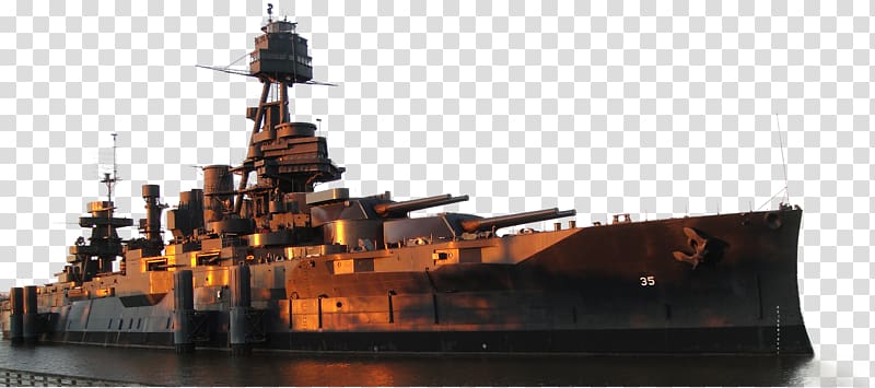 USS Texas (BB-35) La Porte Battle of San Jacinto New York-class battleship, Ship transparent background PNG clipart