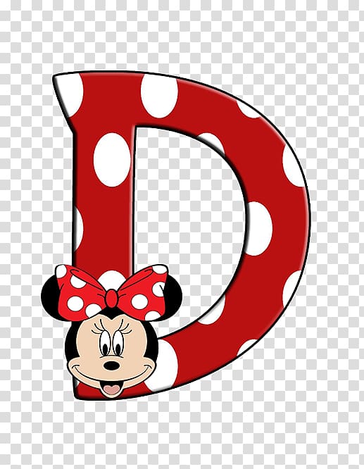 Minnie Mouse Alphabet Letter , minnie mouse transparent background PNG clipart