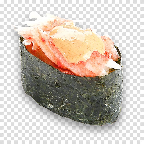 Sushi pizza Japanese Cuisine Makizushi Sushi pizza, sushi transparent background PNG clipart