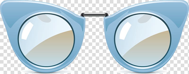 Sunglasses Goggles, hand-painted glasses transparent background PNG clipart