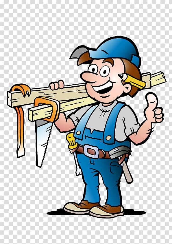 Carpenter Cartoon Joiner, others transparent background PNG clipart