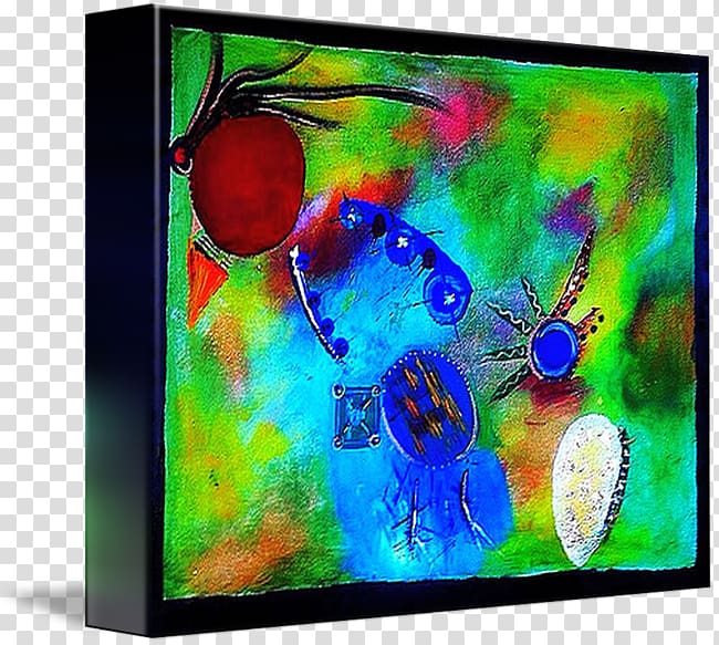 Acrylic paint Modern art Visual arts Frames, whats up transparent background PNG clipart