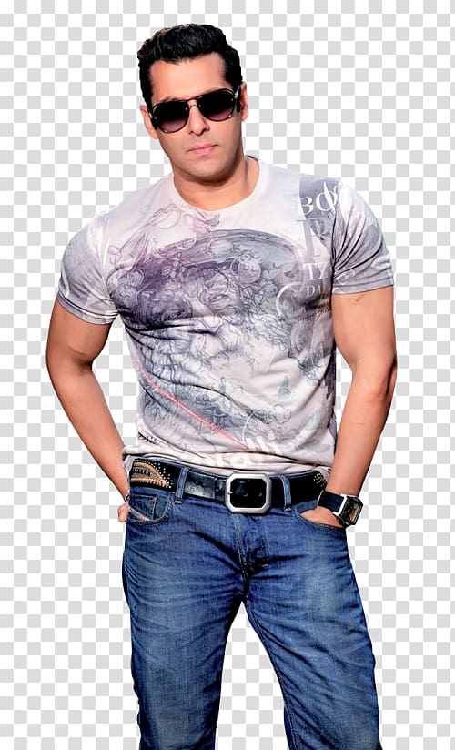 man in white crew-neck t-shirt and blue denim bottoms, Salman Khan Tiger Zinda Hai Actor Bollywood, salman khan transparent background PNG clipart