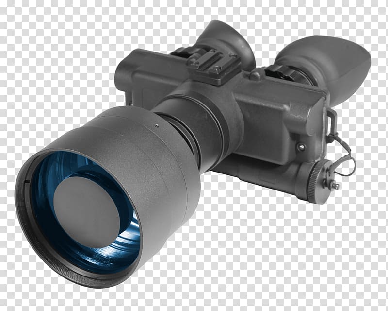 Night Vision & Thermal Imaging Night vision device American Technologies Network Corporation ATN NVG7-2, Binoculars transparent background PNG clipart