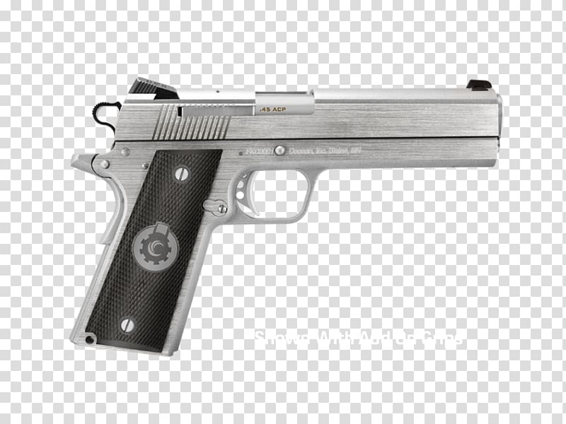 .45 ACP Coonan Automatic Colt Pistol M1911 pistol Firearm, others transparent background PNG clipart