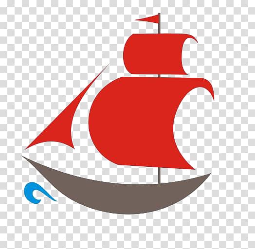 Scarlet Sails Boat , sail transparent background PNG clipart