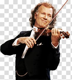 man playing violin, André Rieu With Violin transparent background PNG clipart