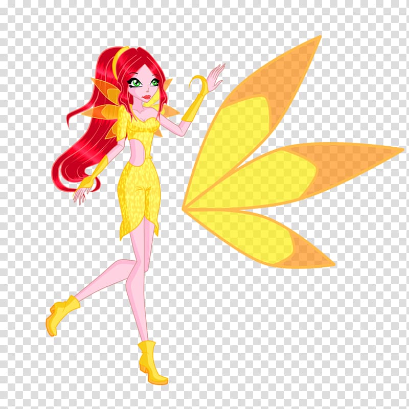 Drawing Fairy Barbie, electric sparks transparent background PNG clipart