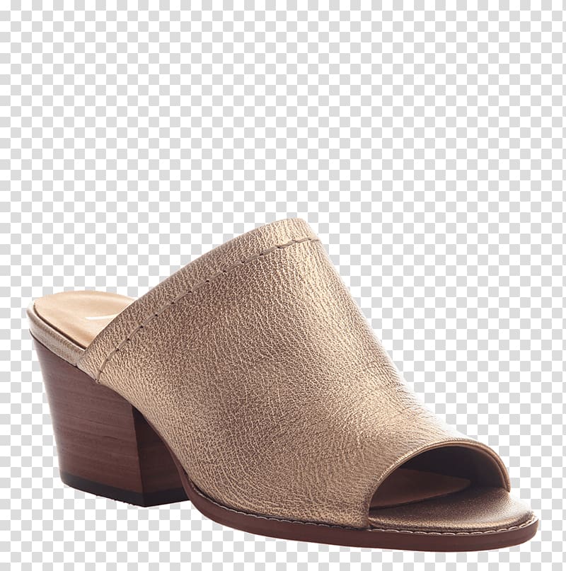 Suede Shoe Sandal Slide Mule, sandal transparent background PNG clipart
