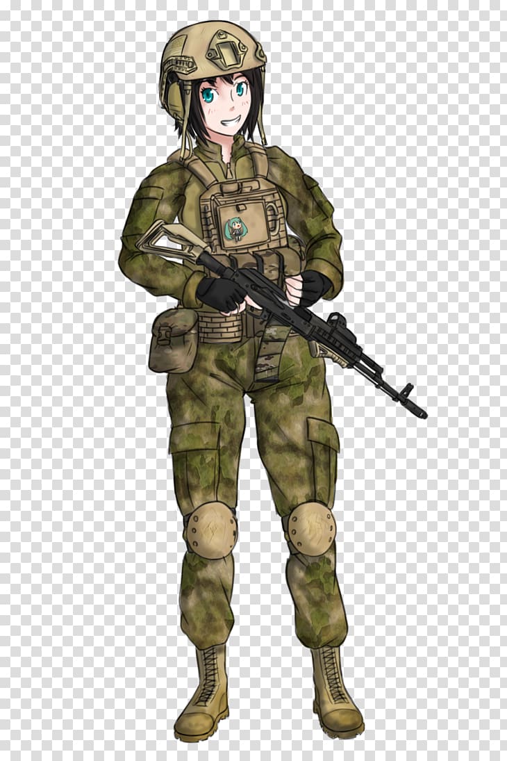 Anime Soldier Military uniform , Anime transparent background PNG clipart