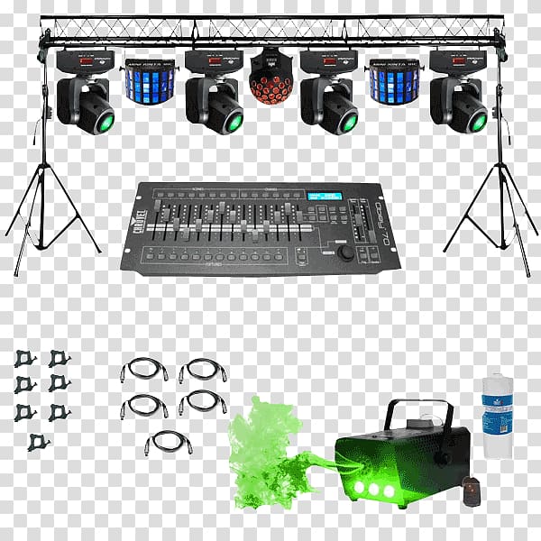 DJ lighting Intelligent lighting Stage lighting, light transparent background PNG clipart