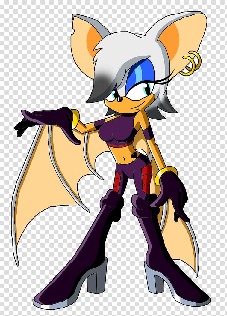 Rouge the Bat Sonic the Hedgehog Doctor Eggman Character , bat transparent background PNG clipart