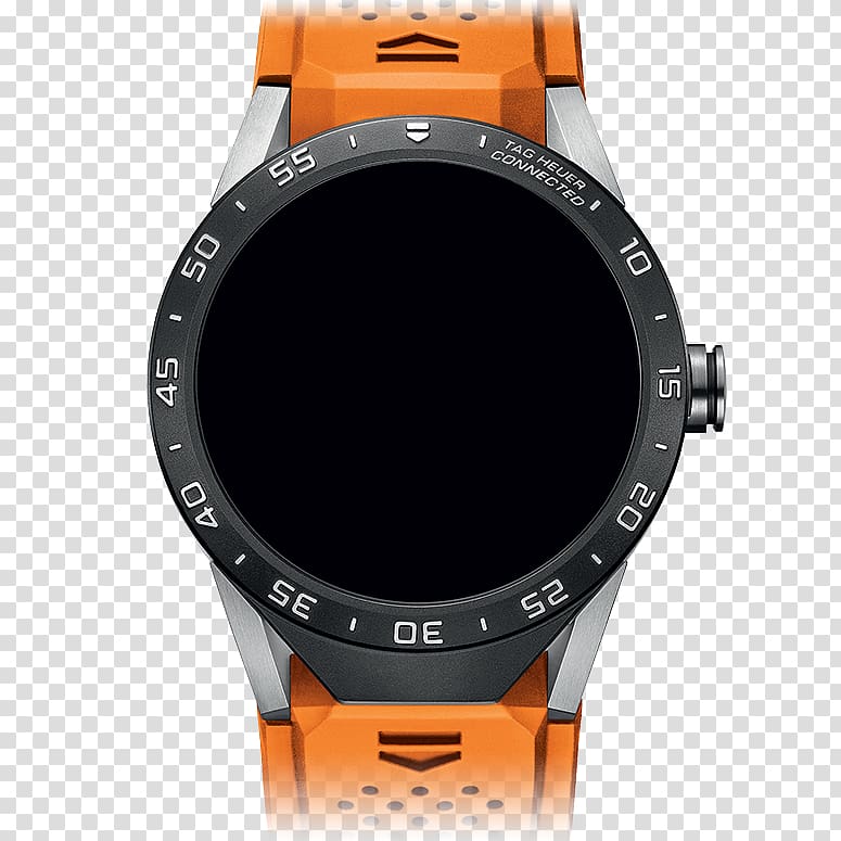 TAG Heuer Connected Smartwatch TAG Heuer Carrera Calibre 5, watch transparent background PNG clipart