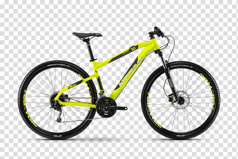 Bicycle Mountain bike Haibike Shimano Deore XT Hardtail, Bicycle transparent background PNG clipart