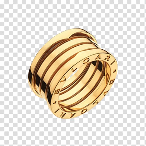 Bulgari Ring Jewellery Colored gold Engraving, Bulgari Fourth Ring Ring transparent background PNG clipart