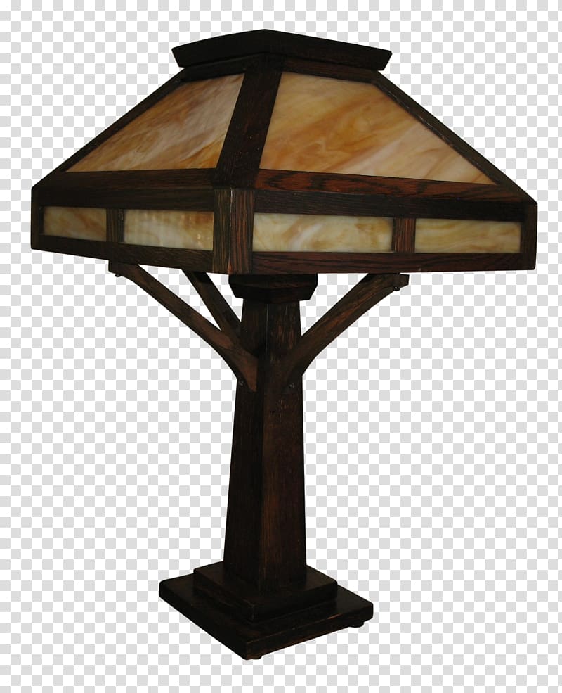 Bedside Tables Lamp Mission style furniture Light, desk lamp transparent background PNG clipart