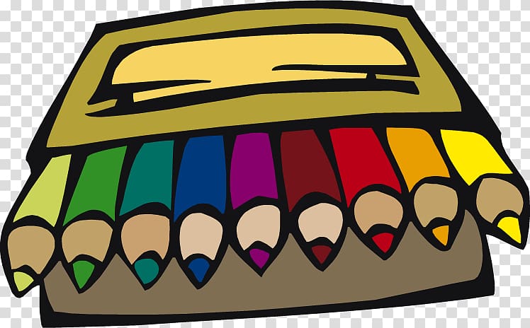 Colored pencil Crayon Stationery Artikel, pencil transparent background PNG clipart
