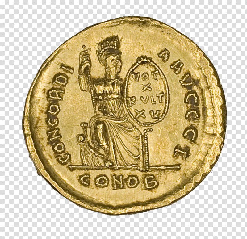 Roman Empire Roman currency Fall of Constantinople Ancient Rome Roman Republic, Coin transparent background PNG clipart