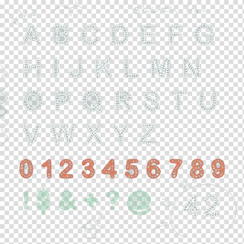 Numerical digit Letter Sidewalk chalk Font, Chalk number transparent background PNG clipart