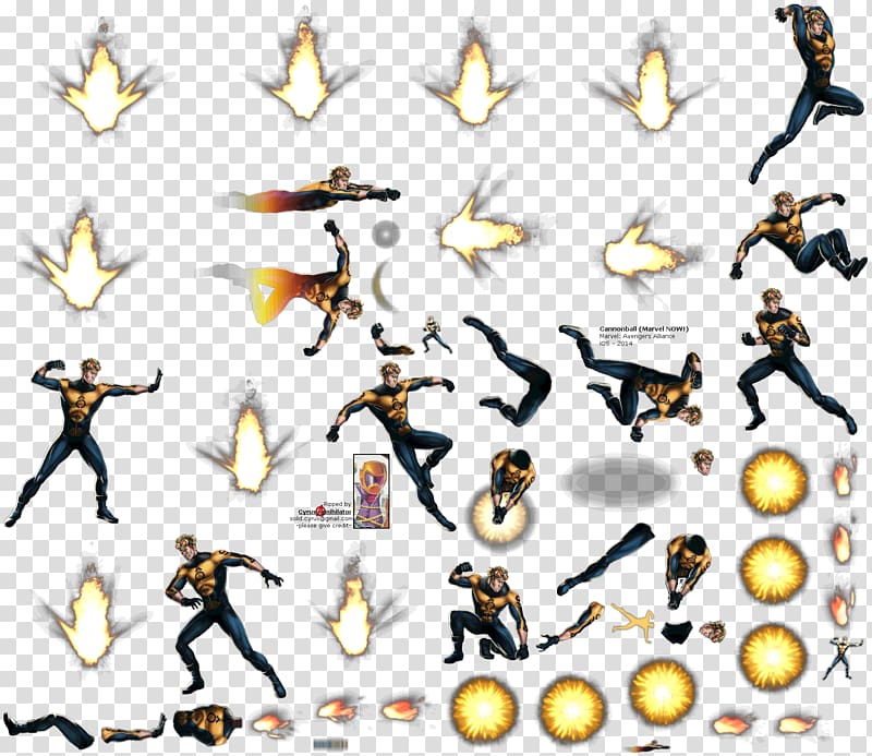 Cannonball Marvel: Avengers Alliance Abomination Arnim Zola Black Bolt, sprite transparent background PNG clipart