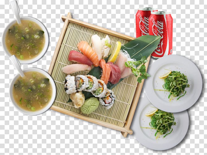 Sashimi Vegetarian cuisine Plate lunch Recipe, others transparent background PNG clipart
