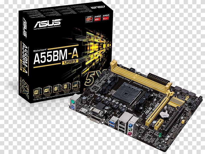 Socket FM2+ LGA 1150 Motherboard ASUS microATX, others transparent background PNG clipart