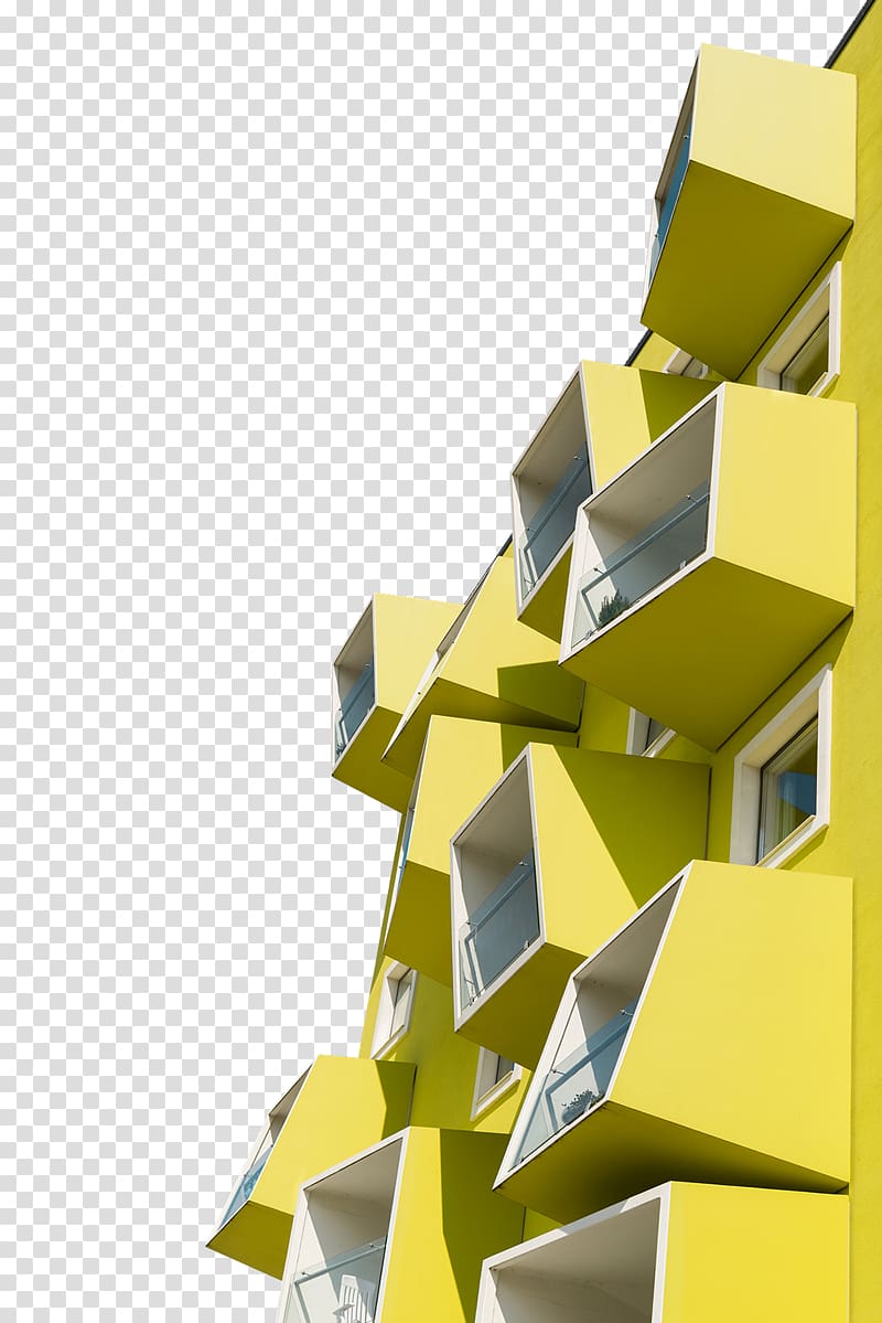 Copenhagen Architecture Graphic design Geometry Behance, Creative irregular yellow windows transparent background PNG clipart