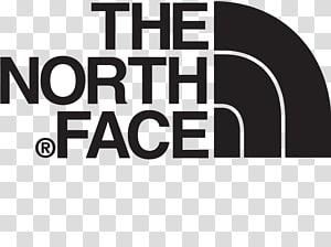 The North Face Logo, Backpack, Text, Area, Black And White transparent ...