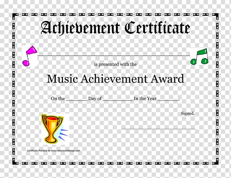 Template Music award Music award Music , music certificate transparent background PNG clipart