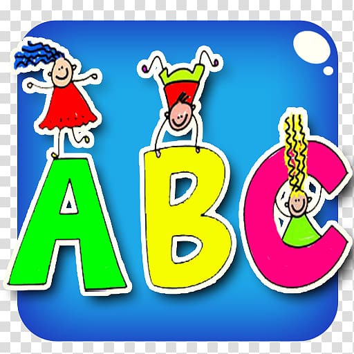 Children holding ABC letters illustration, Alphabet song Cartoon , Cute  kids transparent background PNG clipart