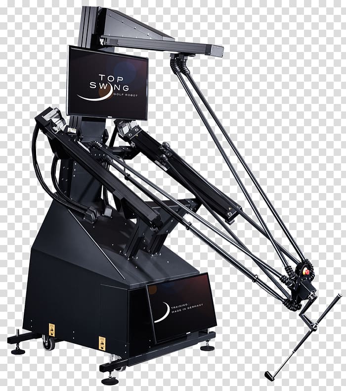 Robot Professional golfer Machine Golf stroke mechanics, robot transparent background PNG clipart