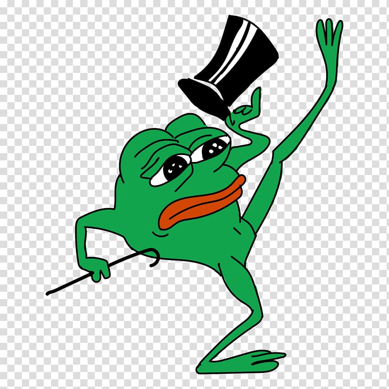 Pepe the Frog T-shirt Top hat , T-shirt transparent background PNG clipart