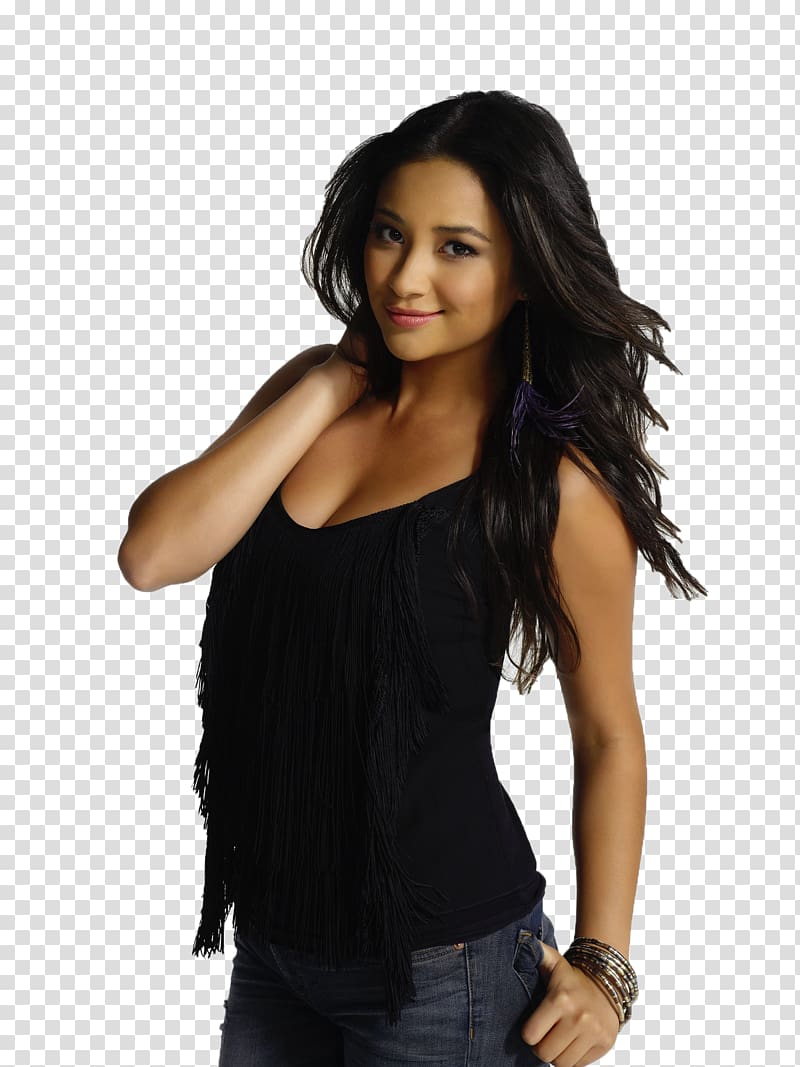 Shay Mitchell Pretty Little Liars Emily Fields Spencer Hastings Mona Vanderwaal, pretty little liars transparent background PNG clipart