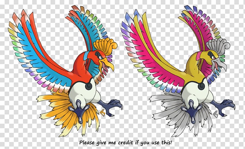 Ho-Oh Pokémon GO Drawing , pokemon transparent background PNG