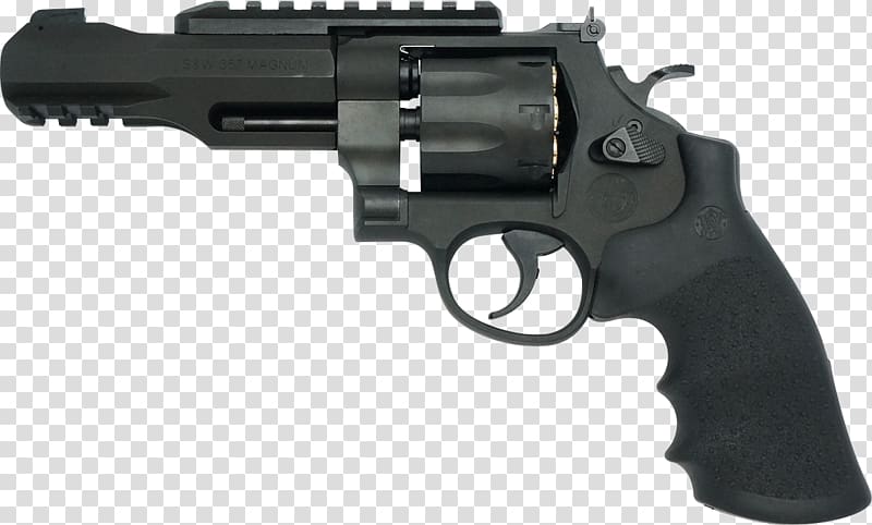 Smith & Wesson .357 Magnum Revolver .38 S&W Cartuccia magnum, others transparent background PNG clipart