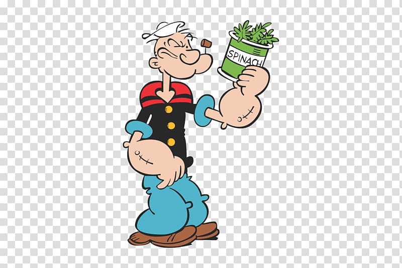 Popeye: Rush for Spinach Olive Oyl Mickey Mouse Daffy Duck Bluto, popeye transparent background PNG clipart