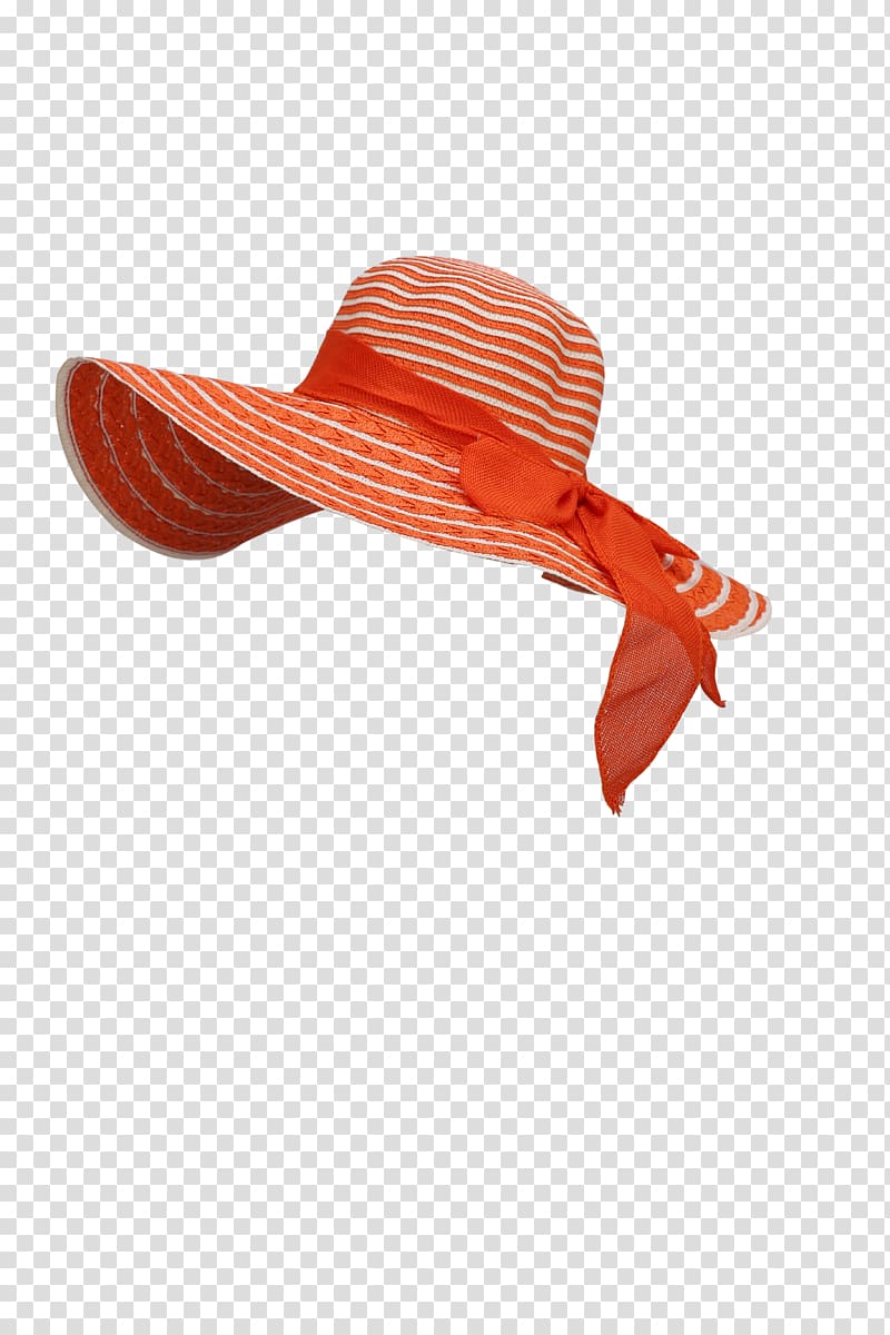 Orange sun hat transparent background PNG clipart | HiClipart