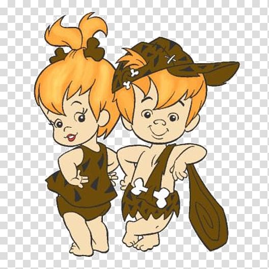 Pebbles Flinstone Bamm-Bamm Rubble Wilma Flintstone Barney Rubble Drawing, others transparent background PNG clipart