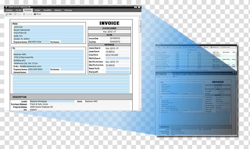 Invoice Valuation Business Computer program, appraisal transparent background PNG clipart