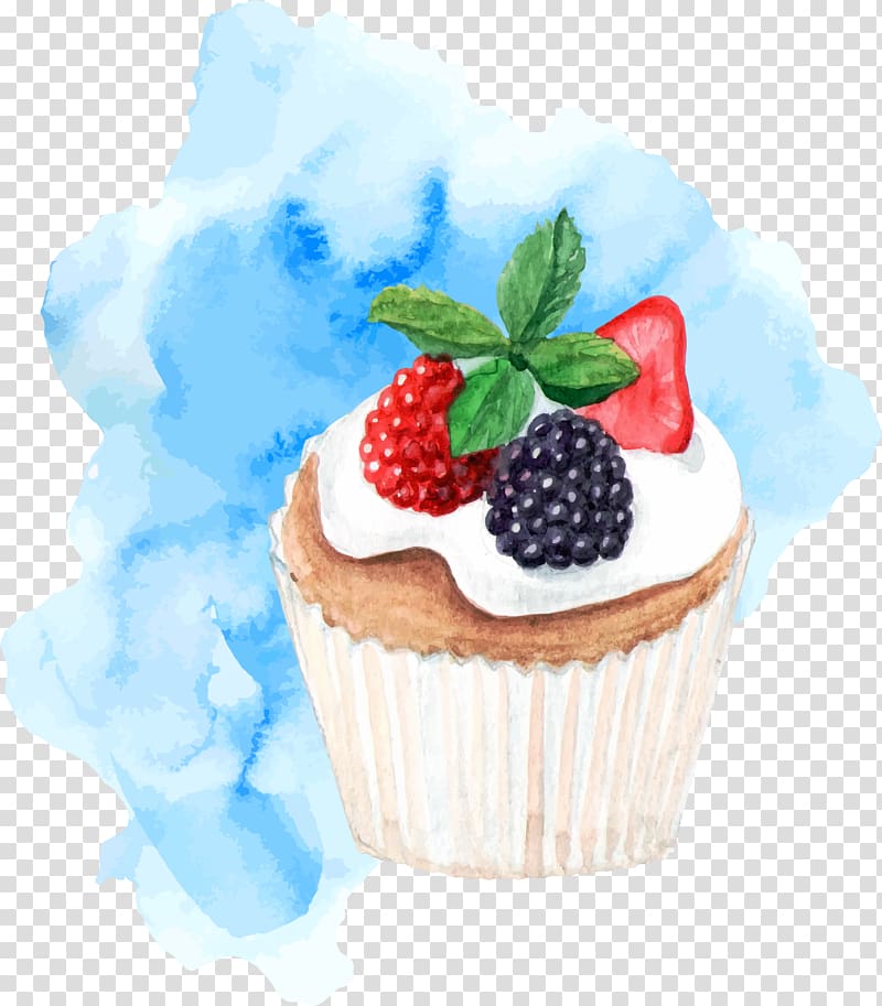 Ice cream cake Shortcake Dessert, light blue background cake transparent background PNG clipart