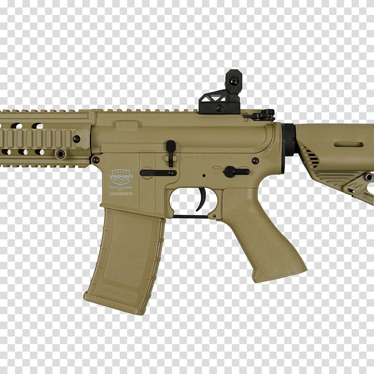 M4 carbine Close Quarters Battle Receiver Airsoft Guns Rifle, m4 a1 m16 airsoft gun transparent background PNG clipart