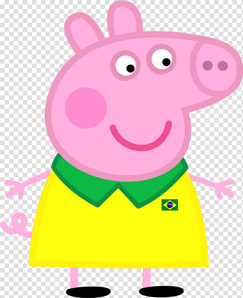 Daddy Pig Mummy Pig Domestic pig Birthday cake, pig transparent background PNG clipart