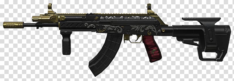 Assault rifle Airsoft Guns Firearm AK-47, assault rifle transparent background PNG clipart