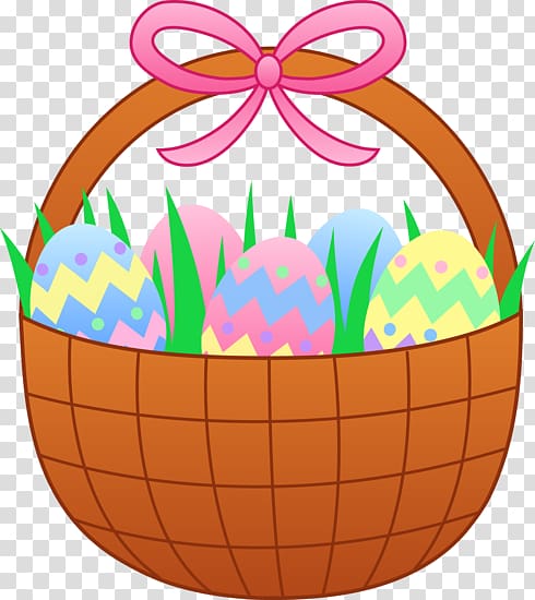 Easter basket Easter egg , Easter transparent background PNG clipart