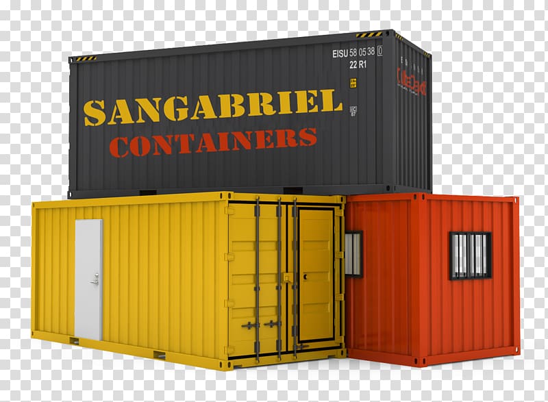 Shipping container Intermodal container Cargo Freight transport, Ship transparent background PNG clipart