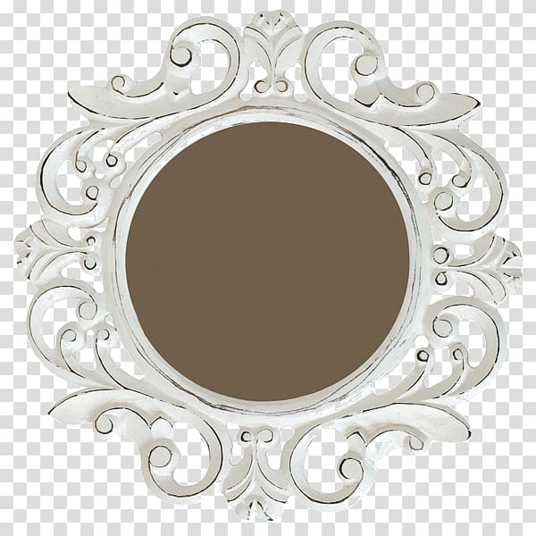 Mirror Silver Frames Balizen Home Store Ubud Color, Small Mirror transparent background PNG clipart