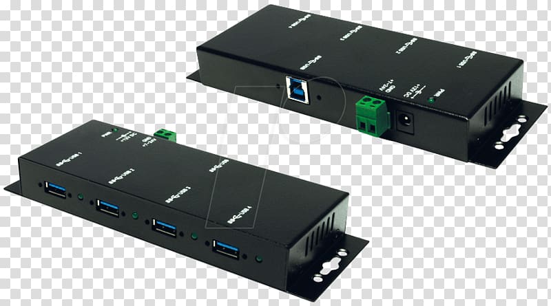 Ethernet hub USB hub Computer port USB 3.0, wall power splitter transparent background PNG clipart