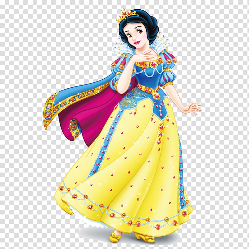 Snow White illustration, Snow White Magic Mirror Rapunzel Prince Charming Belle, beautiful princess transparent background PNG clipart