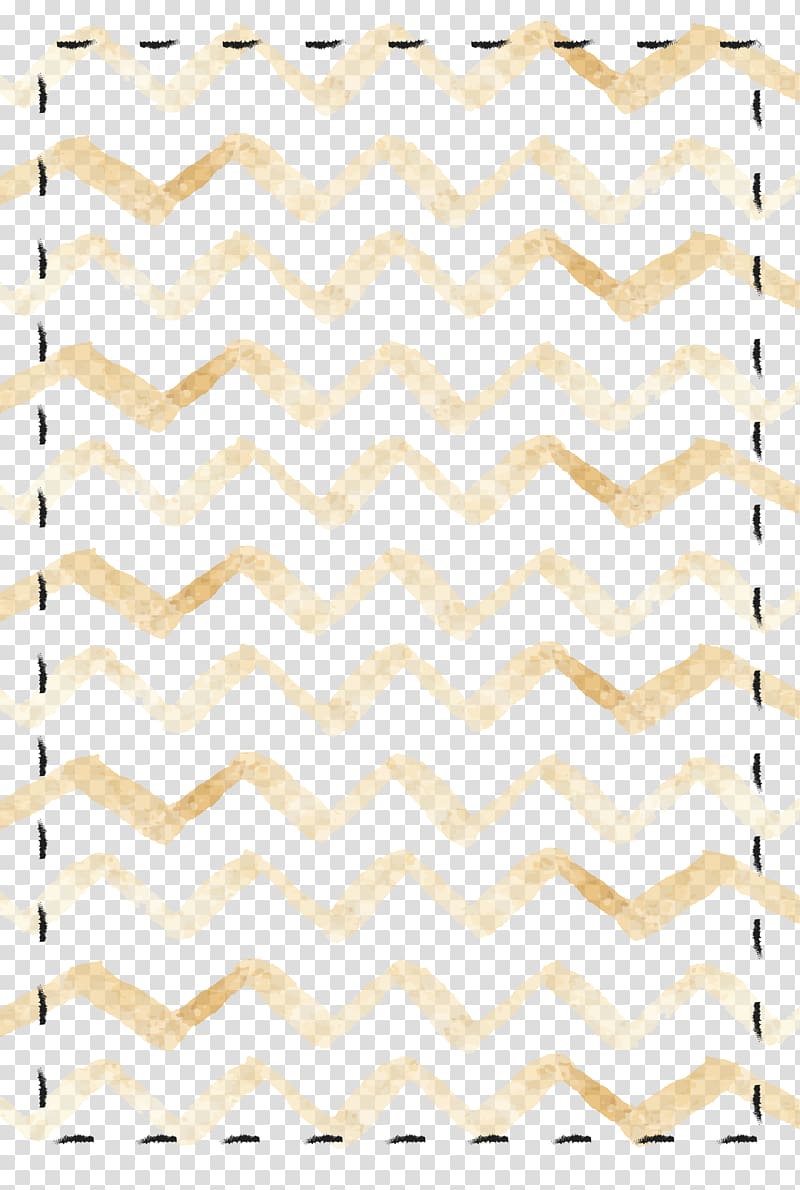 gray chevron illustration, Watercolor painting Paper, Watercolor gold wave polyline background dotted line border transparent background PNG clipart