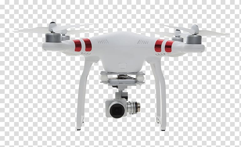 DJI Phantom 3 Standard Unmanned aerial vehicle Quadcopter, Drone transparent background PNG clipart